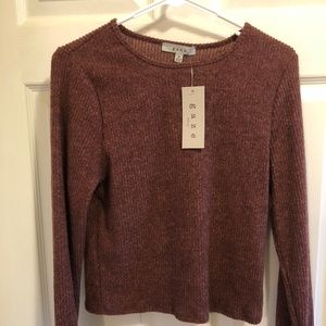Women's Cranberry Long Sleeve Top